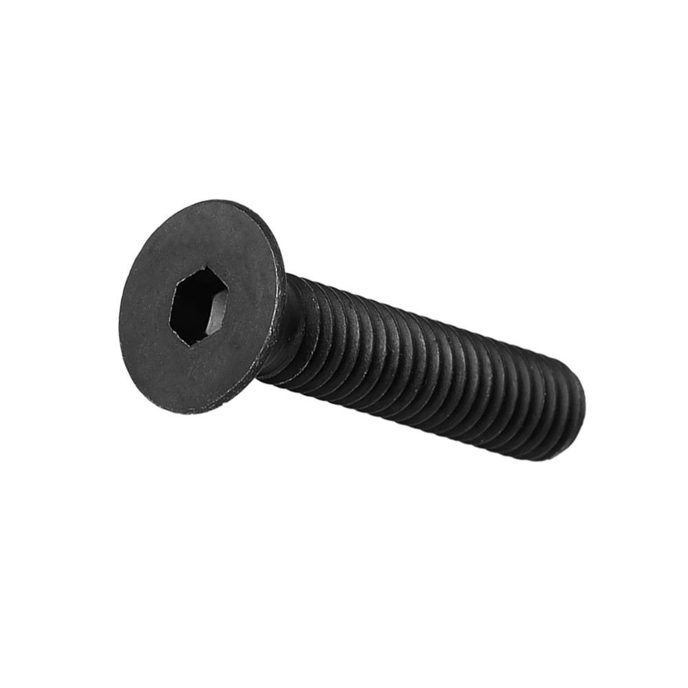 10-32 x 1/2 Flat Head Socket Screw, Aluminum, Black Anodized (FAST-50002)