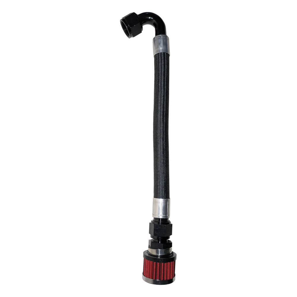 -12 Fuel Cell Overflow Breather Hose 17-1/8", 120° Fitting (QM-213309)
