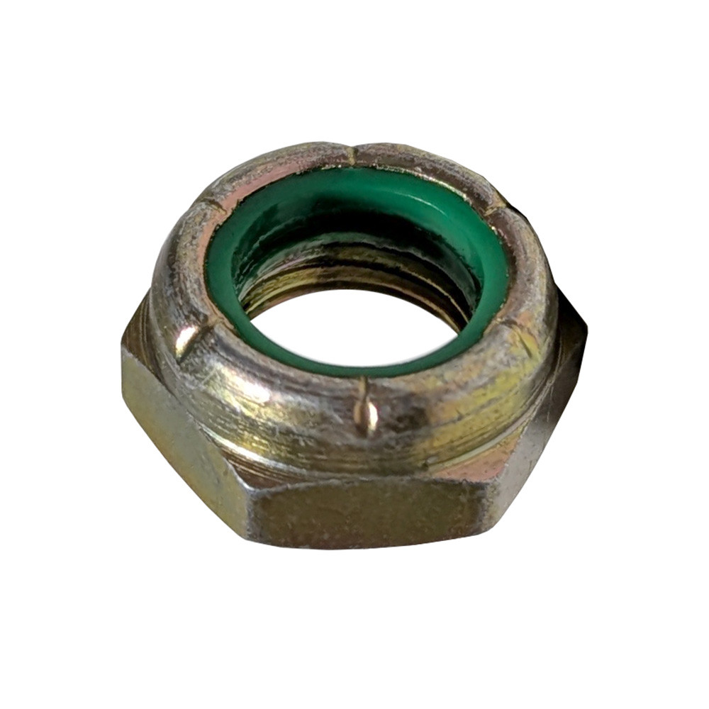Nyloc Half Nut, 3/8"-24 (Pack of 10) (NAS-MS21083N6)