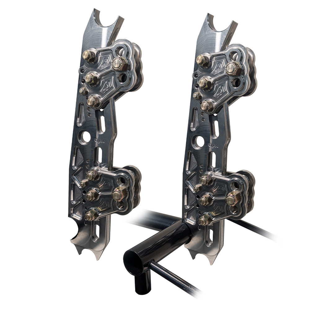 Xtreme Series Adjustable Billet 4-Link Chassis Bracket Kit QM