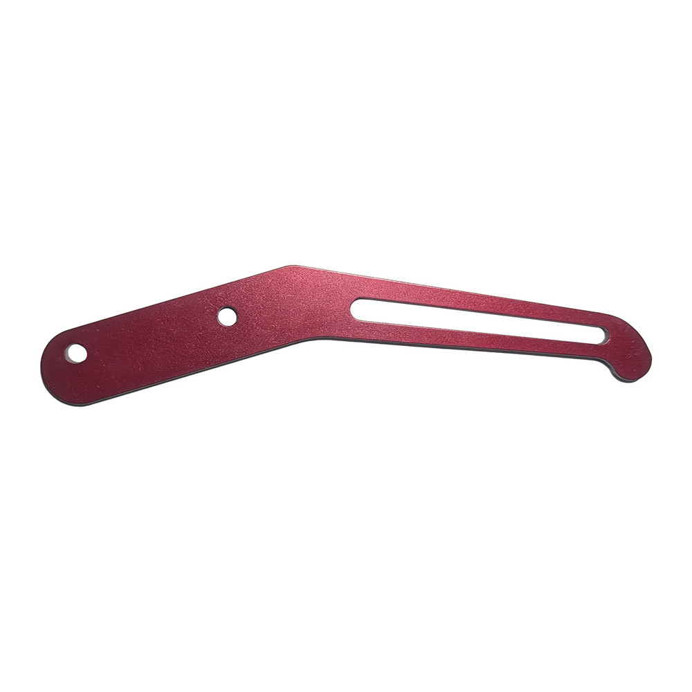 QM Interior Door Handle Kit, 6 in. Crimson Red, Aluminum Handles