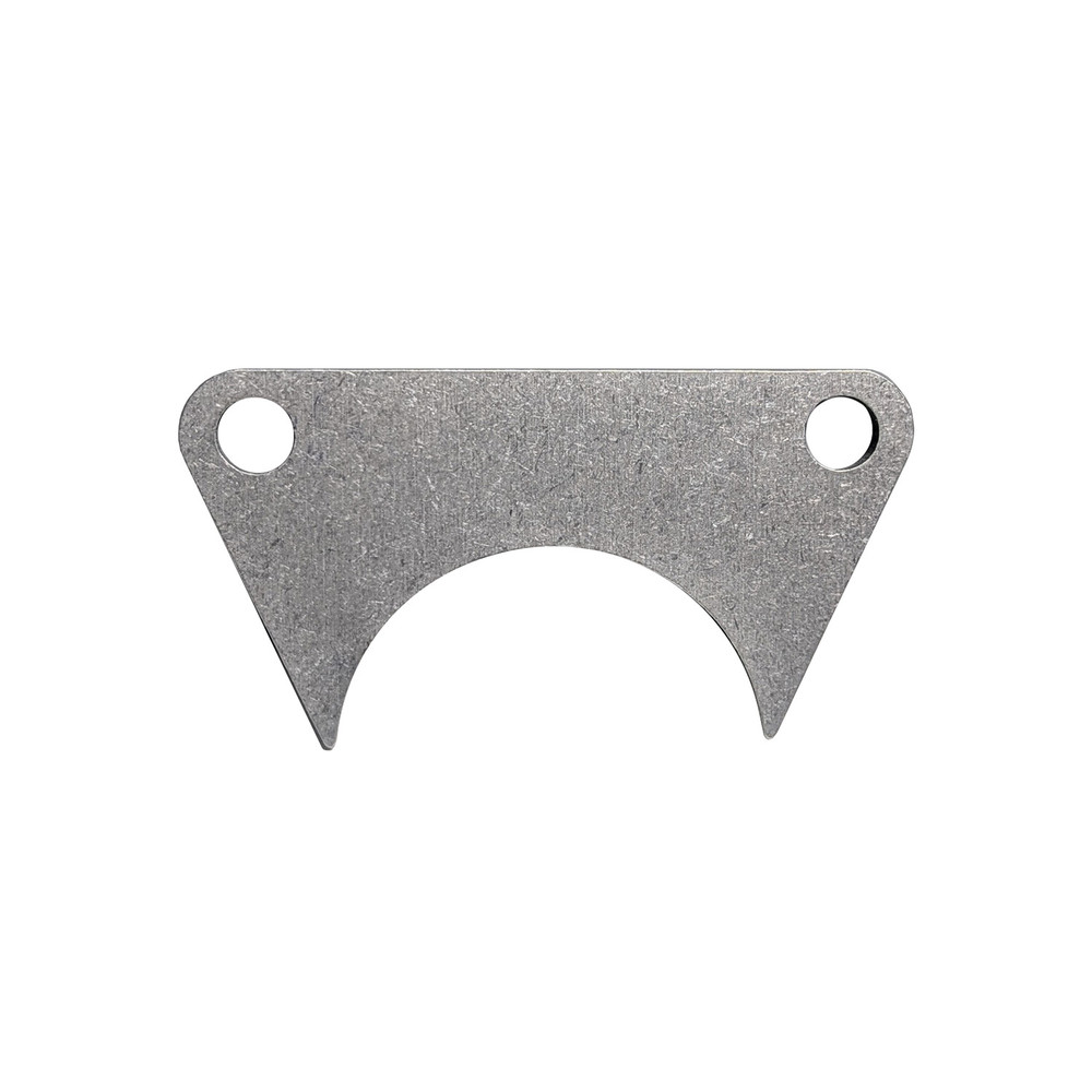 QM Outboard Adjustable Pedal Mount Bracket, Titanium (QM-411222-T)