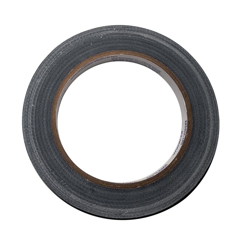 Gaffers Tape, 1/2 in. x 60 ft., Low-Gloss Black QM-670024-GT