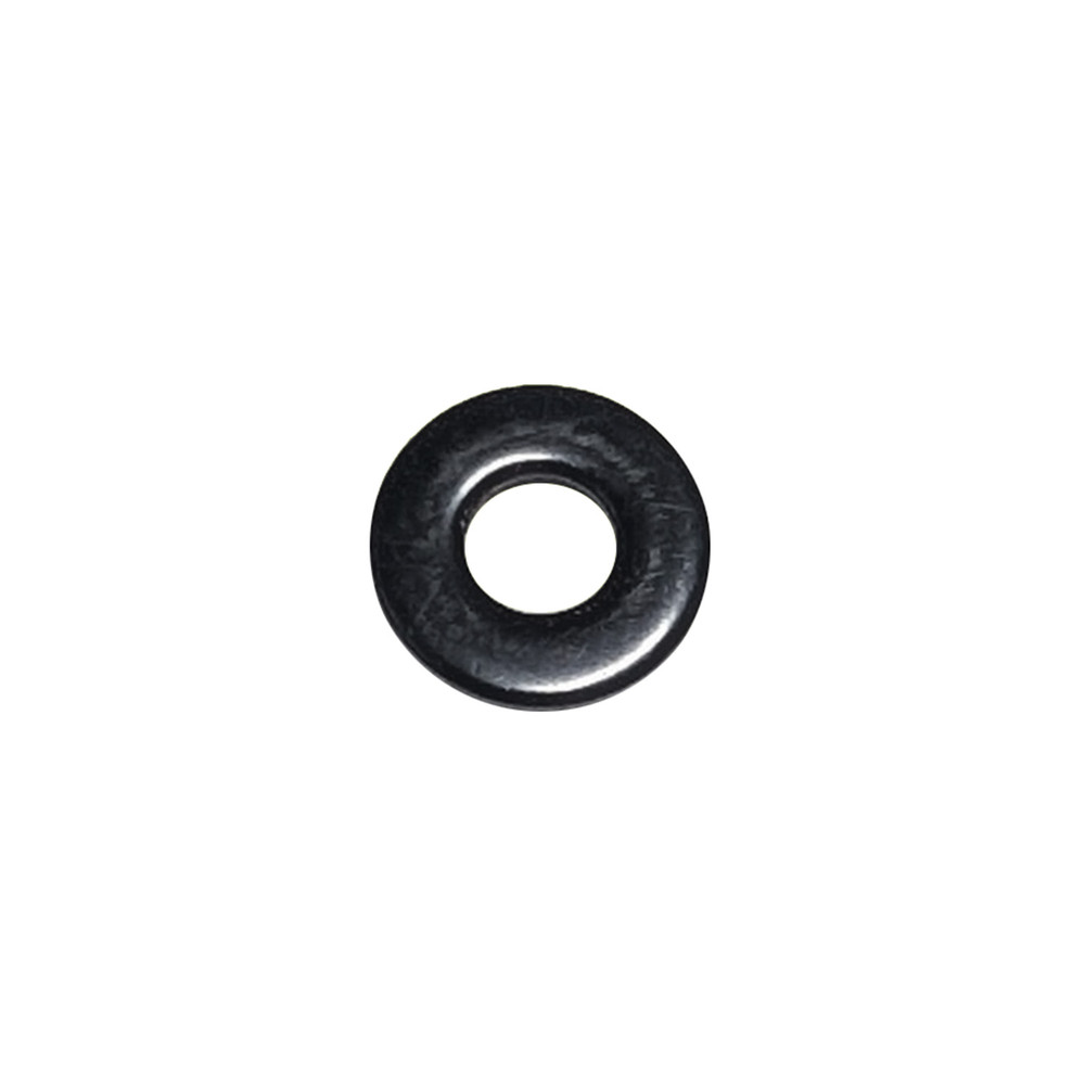 6-32 x 3/8" O.D. Stainless Steel Black Washers (Pack of 100) (FAST-65003)