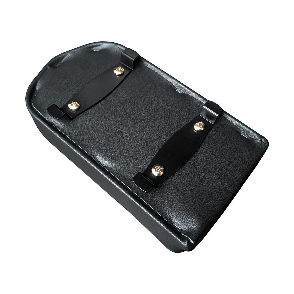 Side Bar Rider Seat, White Diamond Pattern Stitching QM-211998