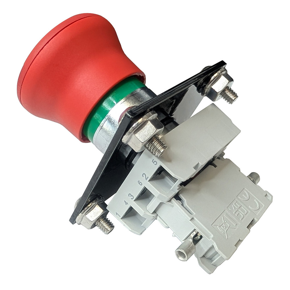 Speedwire Systems Rear Battery Shut Off Button & Mounting Plate Kit