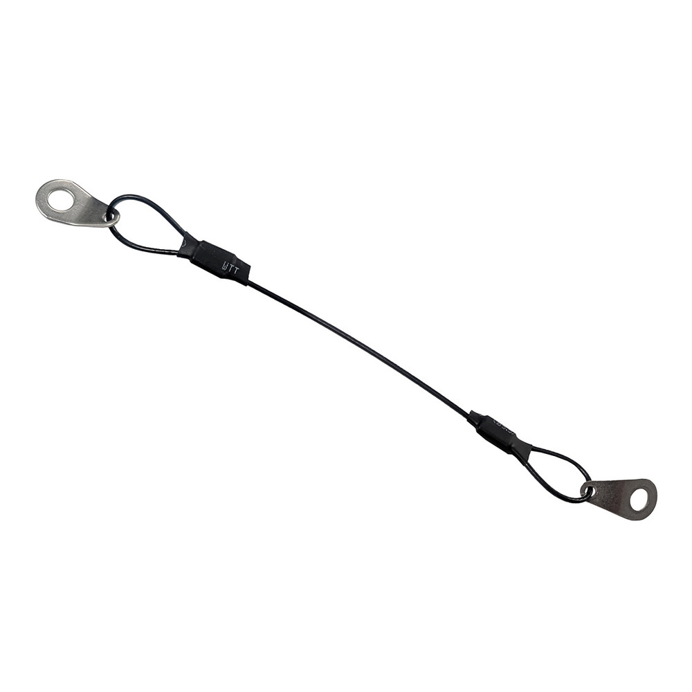 Stainless Safety Cable with Key Ring and Gasket (QM-390200)