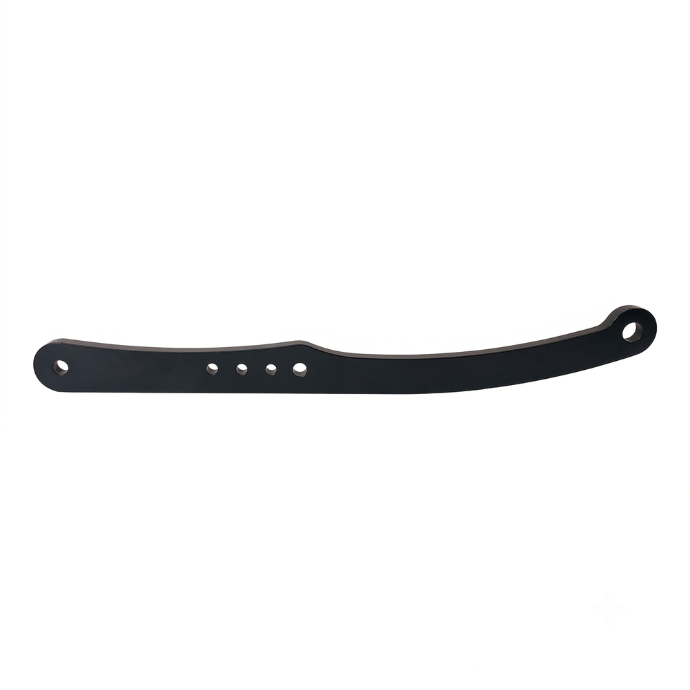 QM Tomahawk Parachute Handle, 10-3/4 in. Long, Black Powder Coat (QM-209106-2B)