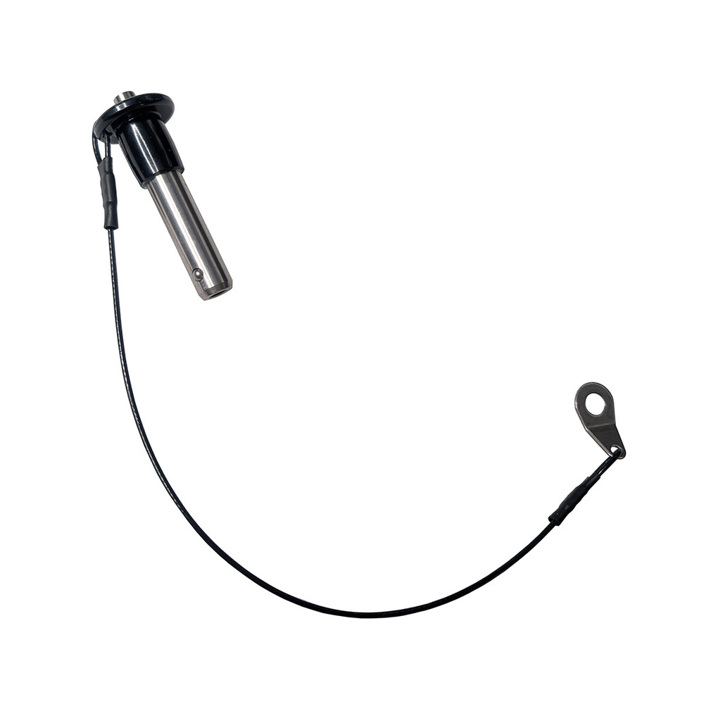 Push Pull Pin, 3/8" x 1.00" Positive Locking Quick Release Pin with Lanyard (QM-218141)