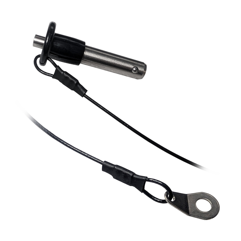 Push Pull Pin, 3/8" x 1.00" Positive Locking Quick Release Pin with Lanyard (QM-218141)