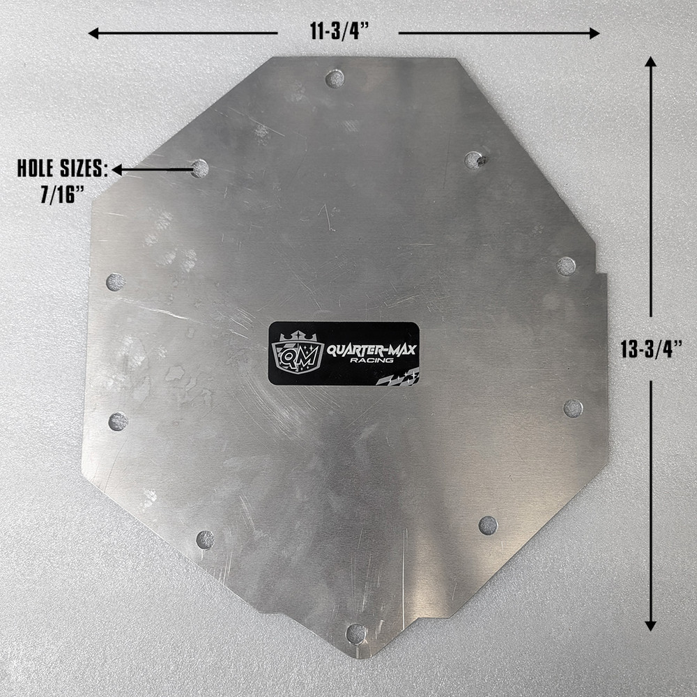 QM 11 in. Rear End Housing Faceplate Dust Cover (Old Style) (QM-411279-D)