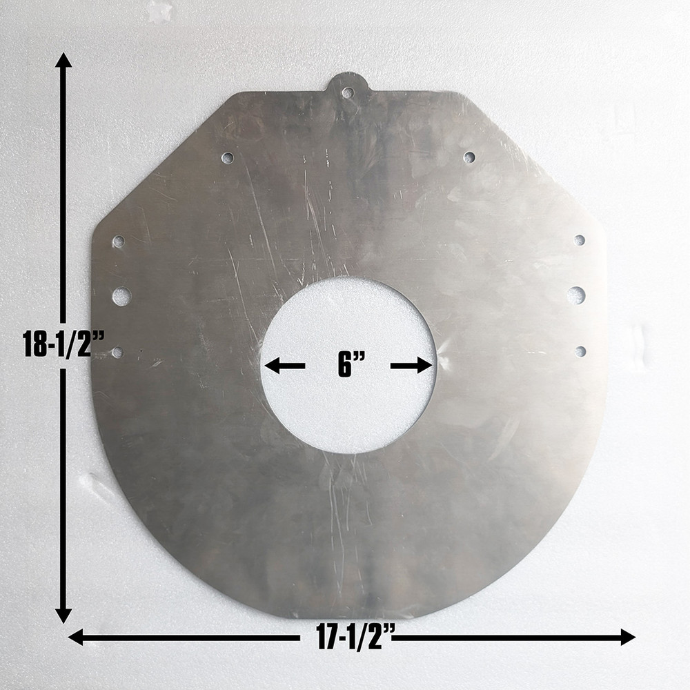 Chevy Blocksaver 1/8 Thick, Aluminum (QM-213229)