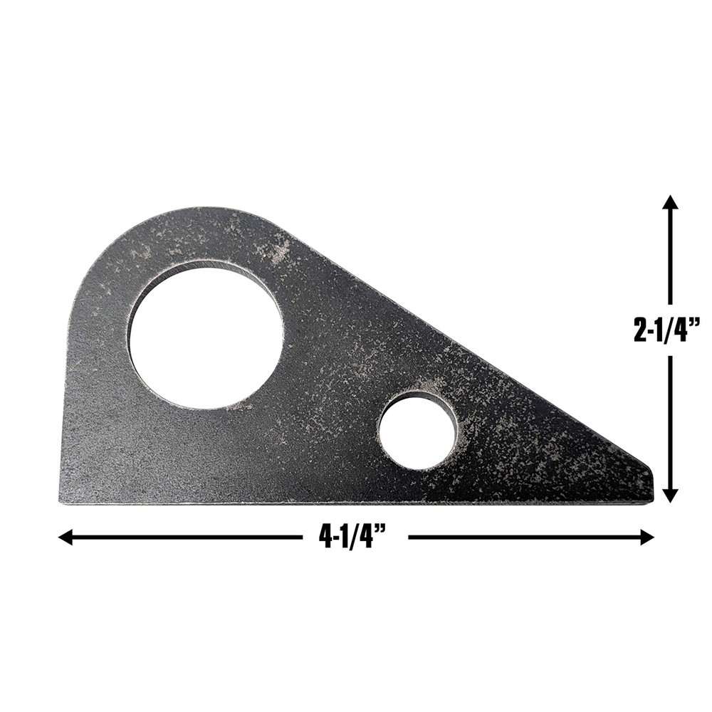QM Chassis Universal Tie Down Bracket, Mild Steel (QM-411009)