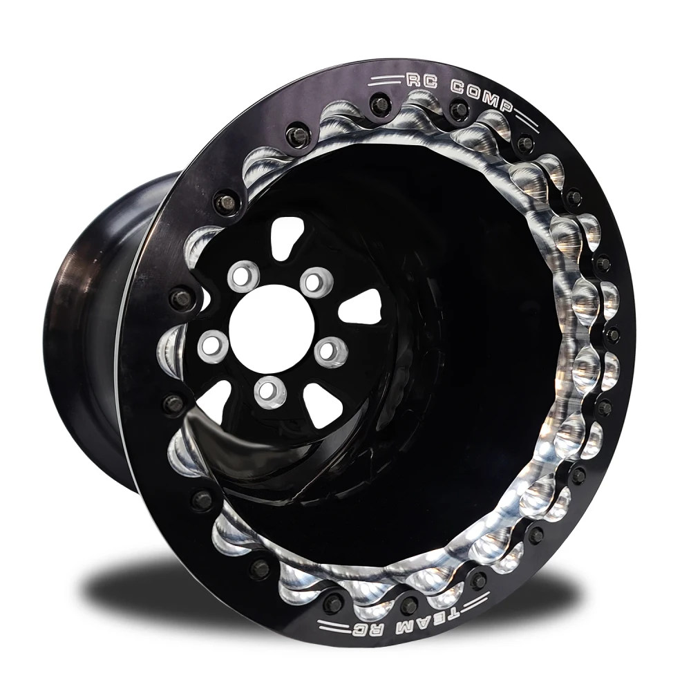 RC Comp F-5 Rear Wheel Black SFI 15.3 Certification