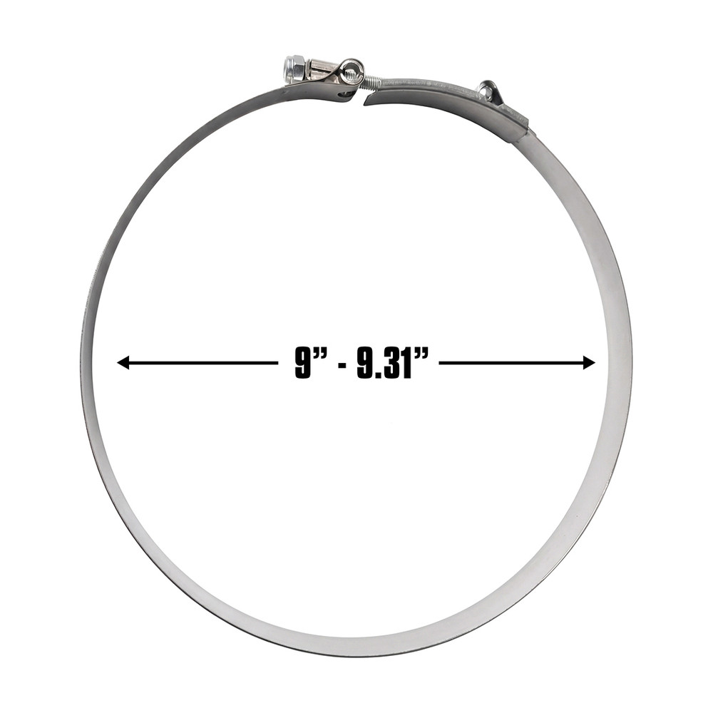 QM T-bolt Clamp, 9" - 9.31" (QM-600030-30)