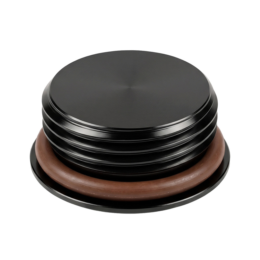 QM -12 ORB Port Plug, Hex Socket, Aluminum, Black (QM-630053)