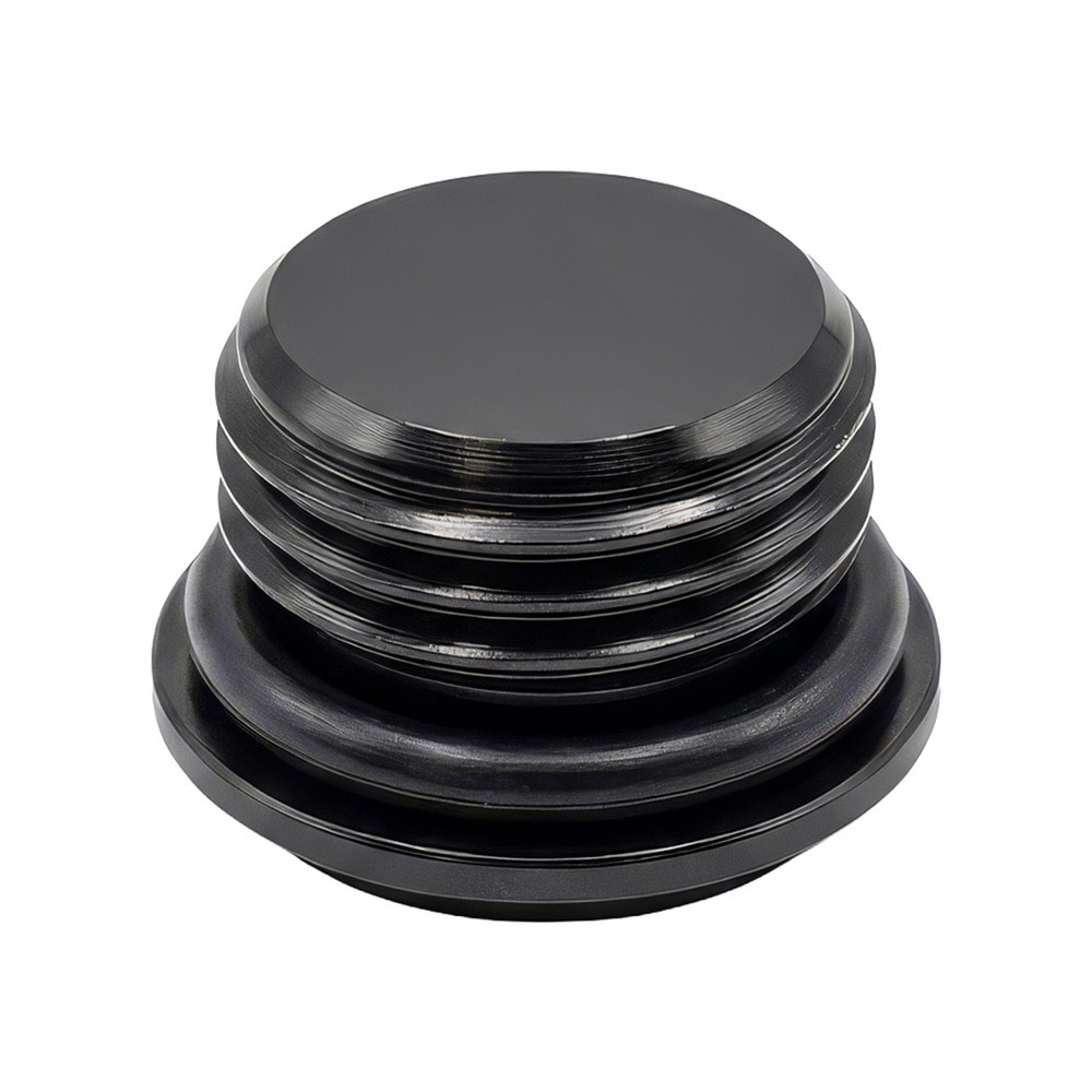 QM -6 AN ORB Port Plug, Hex Socket, Aluminum, Black (QM-630050)