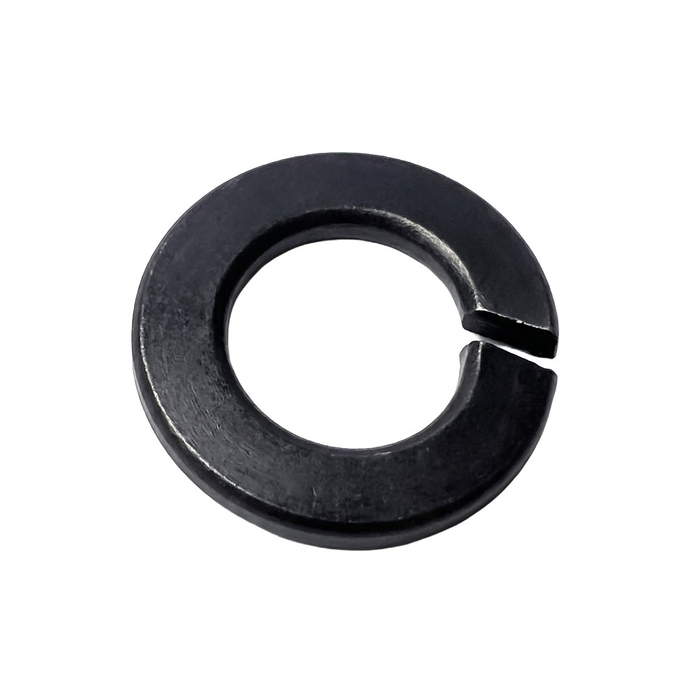 QM 1/4" Split-Lock Washer, 18-8 Stainless Steel, Black Oxide (Pack of 10) (FAS-33001)