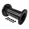 QM Billet Steering Wheel Hub Extension Kit, 5 In., Black (QM-203103-5B)