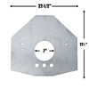 QM Chevy/DRCE Double Frame Rail Midplate