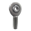 1/2 in. Bore x 3/4-16 Thread LH Male 4130 FK Rod End, PTFE Lined