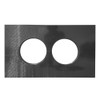 Quarter-Max Carbon Fiber Isolator Tray for Braswell 7390 Carburetors 9.800" Spacing