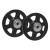 219707-4 - Slim-Line Wheelie Bar Wheels, 6-Spoke, 1-1/4" Hub Width