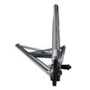 75" Extreme Pro Series Low Profile Slim-Line Offset Single Wheelie Bar Kit, Titanium