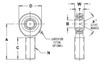 FK Rod End Diagram