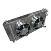 Entropy Radiator 1967-1972 Chevy Pickup LSX Radiator with Dual HPX Fans