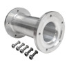 QM Billet Steering Wheel Hub Extension Kit, 5 In., Raw (QM-203103-5R)