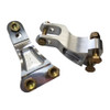 Quarter-Max 300004 Billet Adjustable Double Shear Shock Mounts, 3/4" Wide, 1" Offset, Aluminum