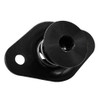 5/16 in. Self-Ejecting Flush Allen Head Quarter Turn Fastener, Aluminum, Black Anodized, .600 in. Grip Length