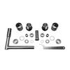 Quarter-Max Threaded Adjustable Strut Cup Mount Kit, Long 4130 Inner