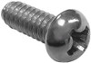 Phillips Round Head Machine Screw, Stainless Steel, 6-32 x 5/8 in. 72504