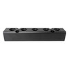 Pneumatic Manifold Air Distribution Block, NPT 1/2 In. Supply Port, NPT 1/4 In. Output Port (QM-209123)