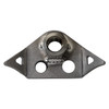 Weight Bar Tab, Short Wing, Titanium, Welded 1/2-13 Thread Nut