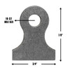 QM Panel Mounting Tab, .063" Thick, 4130 (Pack of 10) (QM-411267)