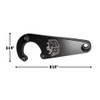 QM Offset Steering Arms, Aluminum, Laser Etched Logo (Sold as a Pair) (QM-202117)
