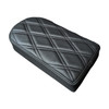Side Bar Rider Seat, Black Diamond Pattern Stitching (QM-211997)
