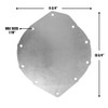 QM 11 in. Rear End Housing Faceplate Dust Cover (QM-411279)