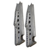 Extreme Pro Series Four Link Chassis Brackets, 4130, 13 in. Notch with Doublers, Welded