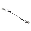 Stainless Safety Cable with Key Ring and Gasket (QM-390200)