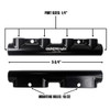 QM 4-Port Pneumatic Air Distribution Manifold, NPT 1/4 In. Supply Port, NPT 1/4 In. Output Port (QM-209125)