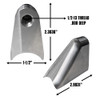 QM Extra Large Billet Transmission Can Mount (Sold as a Pair) (QM-420671)