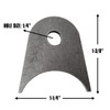 QM Seat Belt Universal Tab, 4130, .125" Thick (QM-2178209)