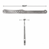 QM Tomahawk Parachute Straight Handle, 10-3/4 in. Long, Raw (QM-209106-3T4)