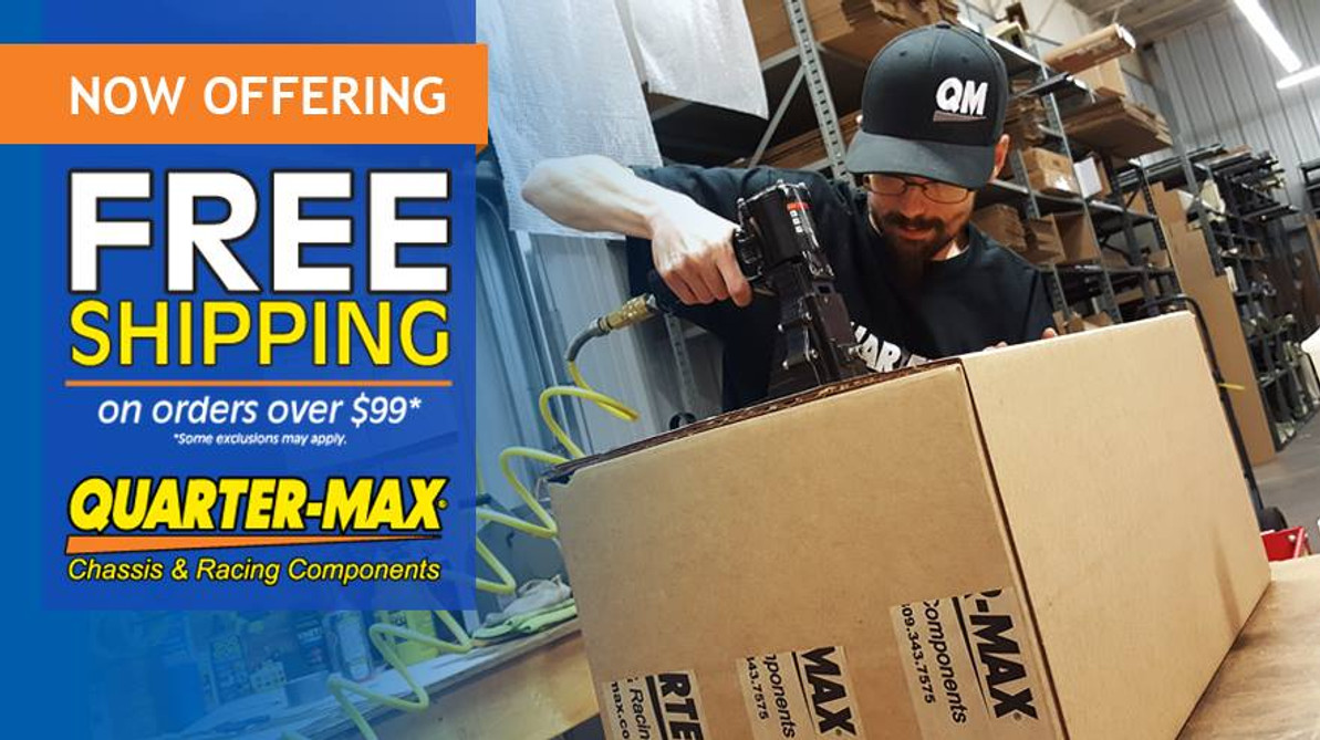 Quarter-Max Announces Free Shipping