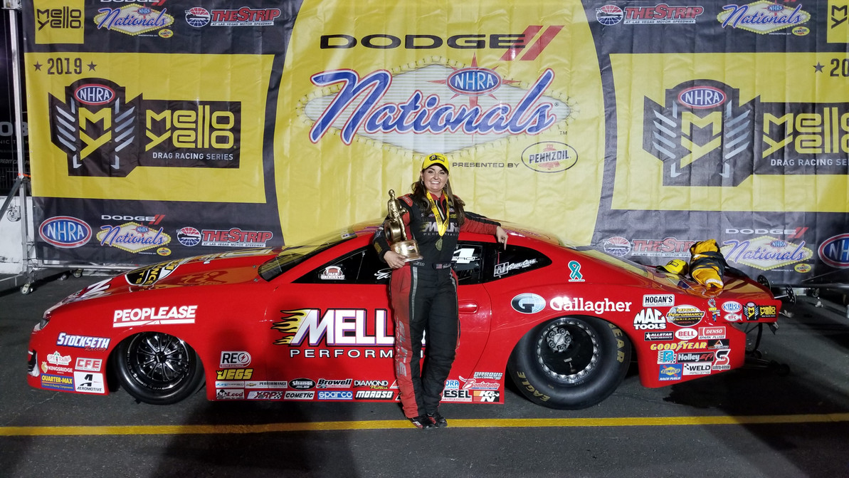 Enders Hits Vegas Jackpot, Earns Victory & Extends Points Lead In Pro Stock