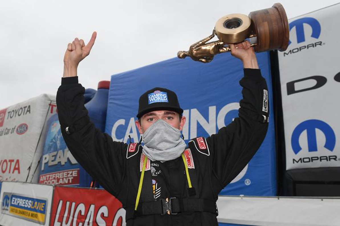 Aaron Stanfield races to his FIRST Pro Stock win in his RJ built Camaro